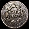 Image 2 : 1829 Classic Head Half Cent NICELY CIRCULATED