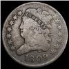 Image 1 : 1809 Classic Head Half Cent NICELY CIRCULATED