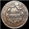 Image 2 : 1828 Classic Head Half Cent NICELY CIRCULATED