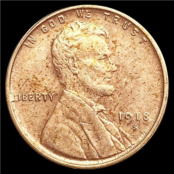 1918-S Wheat Cent UNCIRCULATED