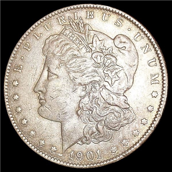 1901 Morgan Silver Dollar LIGHTLY CIRCULATED