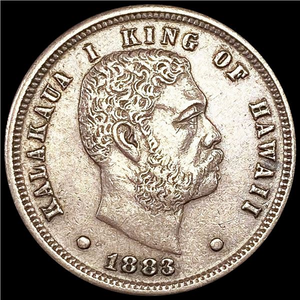 1883 Kingdom of Hawaii Dime CLOSELY UNCIRCULATED