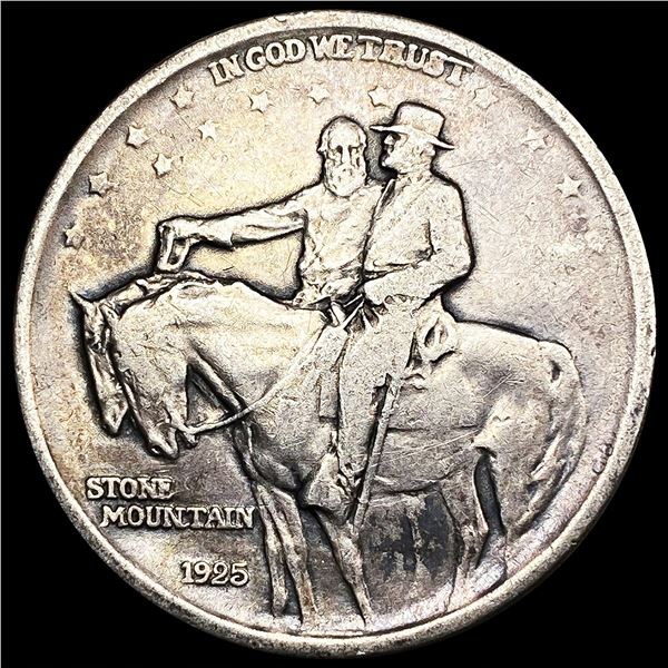 1925 Stone Mountain Half Dollar LIGHTLY CIRCULATED