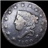 Image 1 : 1820 Sm Date Large Cent NICELY CIRCULATED