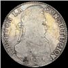 Image 1 : 1835 Bolivia Silver 8 Soles NICELY CIRCULATED