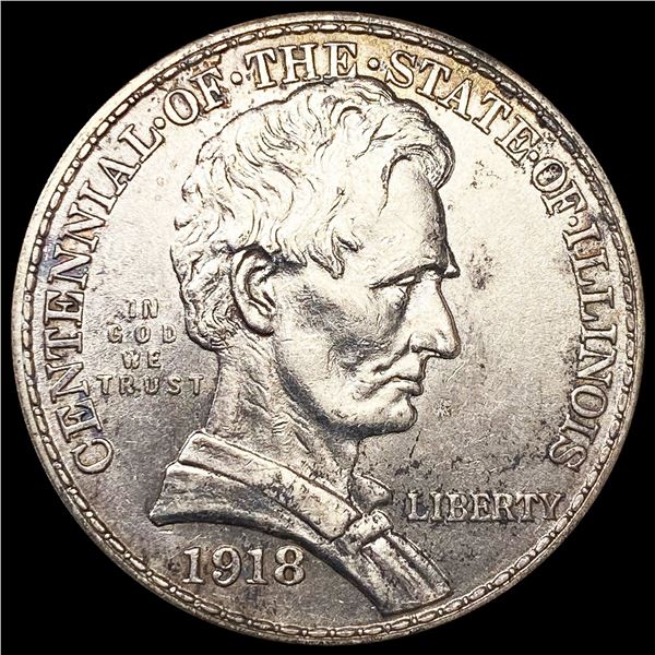 1918 Illinois Half Dollar UNCIRCULATED