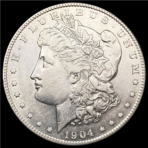 1904-S Morgan Silver Dollar NEARLY UNCIRCULATED