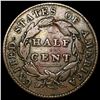 Image 2 : 1828 Classic Head Half Cent NICELY CIRCULATED