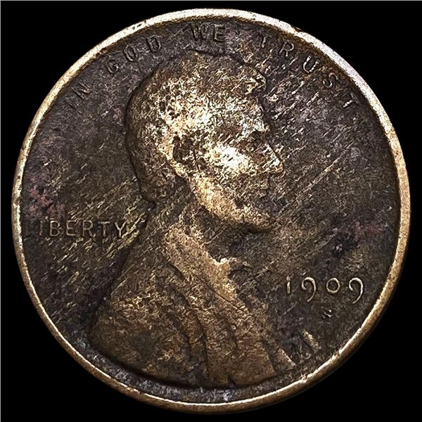1909-S Wheat Cent NEARLY UNCIRCULATED