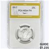Image 1 : 1917 Standing Liberty Quarter PGA MS64 FH Type 1
