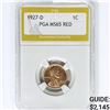 Image 1 : 1927-D Wheat Cent PGA MS65 RED