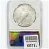 Image 2 : 1921 Silver Peace Dollar PGA MS64 High Relief