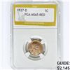 Image 1 : 1927-D Wheat Cent PGA MS65 RED