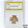 Image 1 : 1902 Indian Head Cent PGA MS65 RED