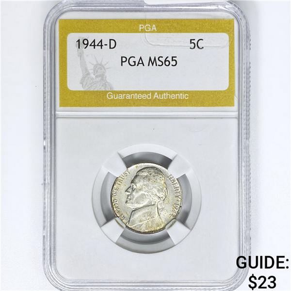 1944-D Jefferson Nickel PGA MS65