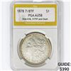 Image 1 : 1878 7/8TF Morgan Silv. Dollar PGA AU58 VAM-41B,7/