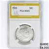 Image 1 : 1900 Barber Half Dollar PGA MS65