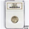 Image 1 : 1938-D Buffalo Nickel NGC MS66