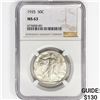 Image 1 : 1935 Walking Liberty Half Dollar NGC MS63
