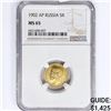Image 1 : 1902 Russia .1245oz Gold 5 Roubles NGC MS65