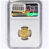 Image 2 : 1902 Russia .1245oz Gold 5 Roubles NGC MS65