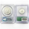 Image 2 : (2) 1 25C, 1 50C ICG,PCGS 1955-2002