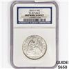 Image 1 : 1855 O Seated Lib. 50C NGC Shipwreck SS Rep Bx Set