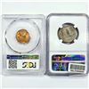 Image 2 : (2) Varied US Coinage PCGS/NGC (1932-D, 1954-S)
