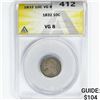 Image 1 : 1832 Capped Bust Dime ANACS VG8