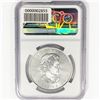 Image 2 : 2023 Canada $5 1oz. Silver NGC MS70 1st Release