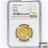Image 1 : 1879/9 $10 Gold Eagle NGC MS60 VP-001
