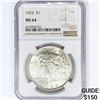 Image 1 : 1923 Silver Peace Dollar NGC MS64