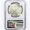 Image 2 : 1923 Silver Peace Dollar NGC MS64
