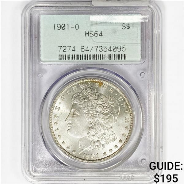 1901-O Morgan Silver Dollar PCGS MS64