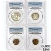 Image 1 : (4) US Varied Coinage PCGS 1925-1958