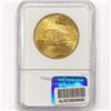 Image 2 : 1924 $20 Gold Double Eagle NGC MS65