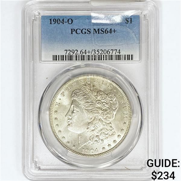 1904-O Morgan Silver Dollar PCGS MS64+