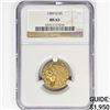 Image 1 : 1909-D $5 Gold Half Eagle NGC MS63