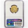 Image 2 : 1909-D $5 Gold Half Eagle NGC MS63