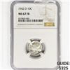 Image 1 : 1942-D Mercury Silver Dime NGC MS67 FB