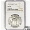 Image 1 : 1998 US 1oz. Platinum Peace $100 Eagle NGC MS69