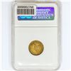Image 2 : 1873 10K 4.5g Sweden Gold NGC MS65