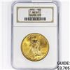Image 1 : 1924 $20 Gold Double Eagle NGC MS65