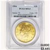 Image 1 : 1904 $20 Gold Double Eagle PCGS MS63