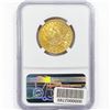 Image 2 : 1899 $10 Gold Eagle NGC MS62