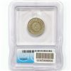 Image 2 : 1866 Shield Nickel ICG AU50 Rays