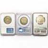 Image 2 : (3) US Half Dollars NGC,PCGS 1954-2001
