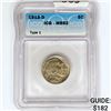 Image 1 : 1913-D Buffalo Nickel ICG MS62 Type 1