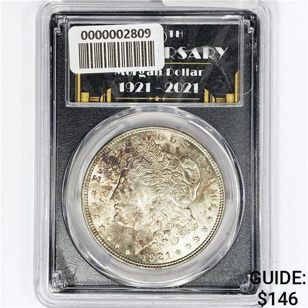 1921 Morgan Silver Dollar PCGS MS63