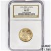 Image 1 : 1976 Peru 1/2 Sol .2705oz Gold NGC MS66 KM-268